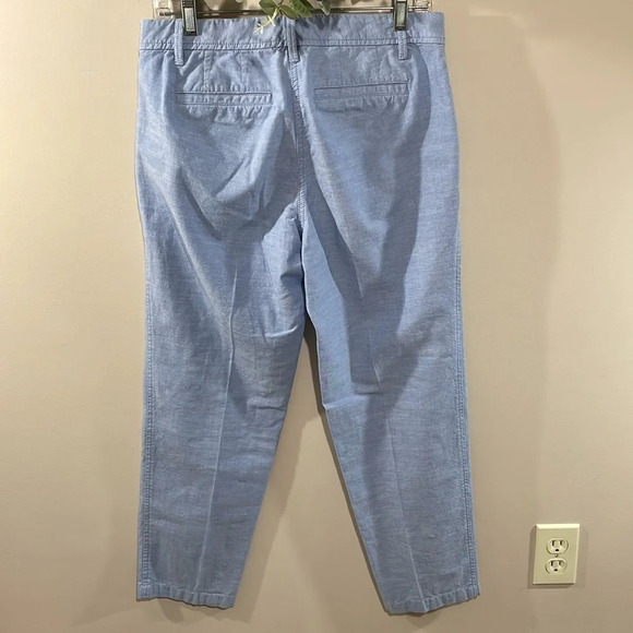 Talbots Relaxed Chinos in Newport Chambray 6P - Picture 6 of 15